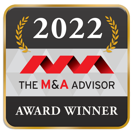 2022 M&A Advisor Award Winner logo